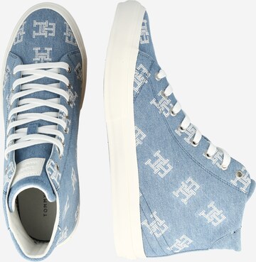 TOMMY HILFIGER Sneakers hoog in Blauw