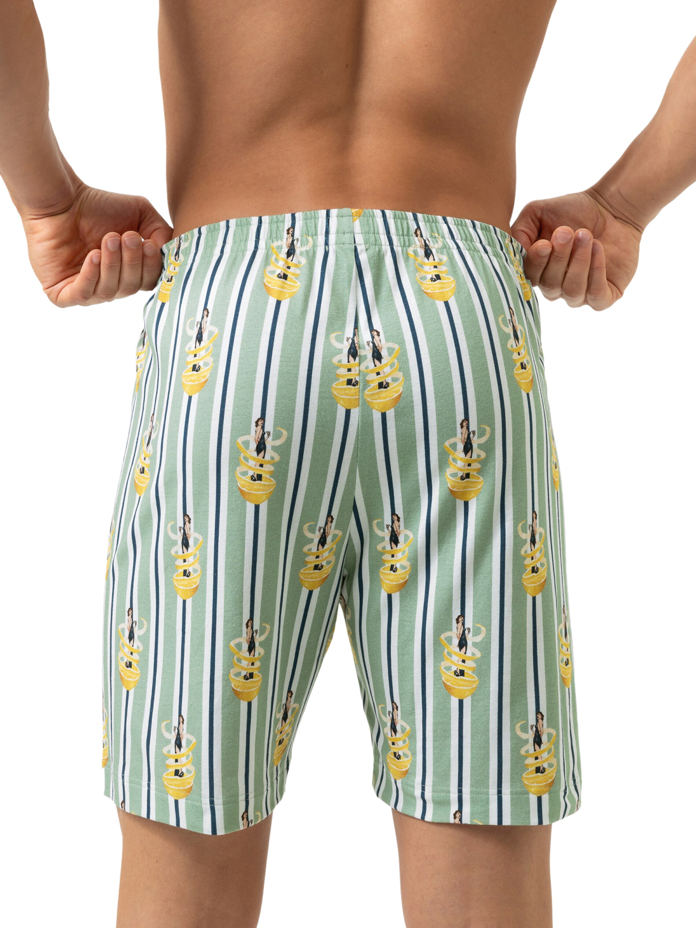 Pyjama court 'Fizz & Flavours' Mey en vert