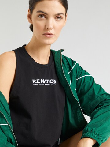 P.E Nation Sports top in Black