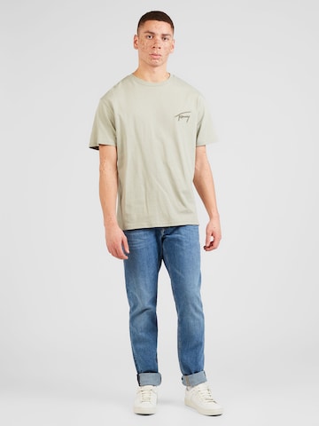 Tommy Jeans - Camiseta en verde