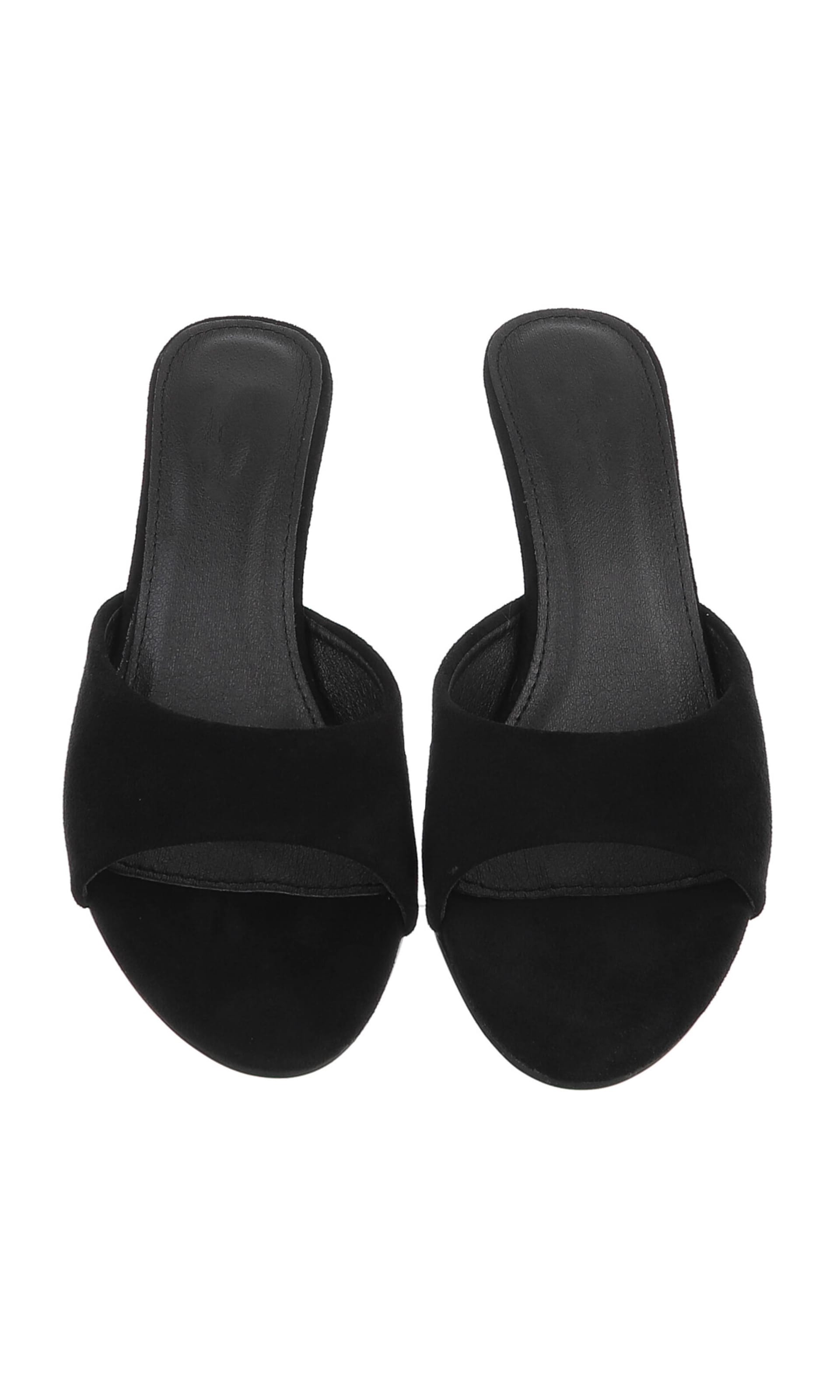 Ital-Design Pantolette in Schwarz