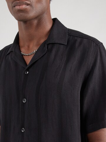 Only & Sons Regular fit Overhemd 'ONSROBERT' in Zwart