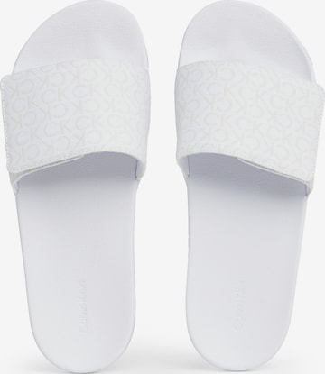 Mule Calvin Klein en blanc