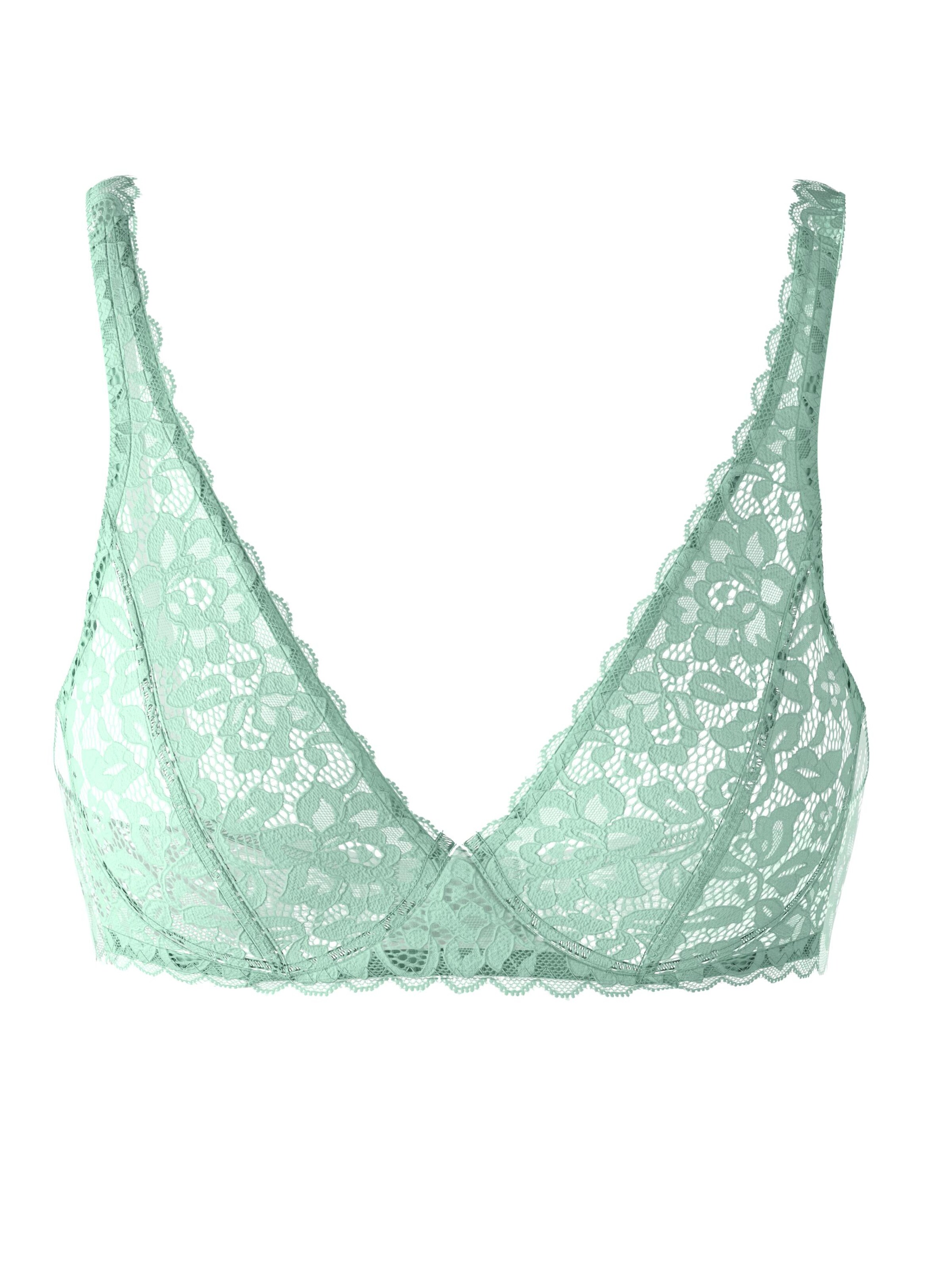 CALIDA BH 'Natural Comfort Lace'‌‌‌ in 75/C in mint, Produktansicht