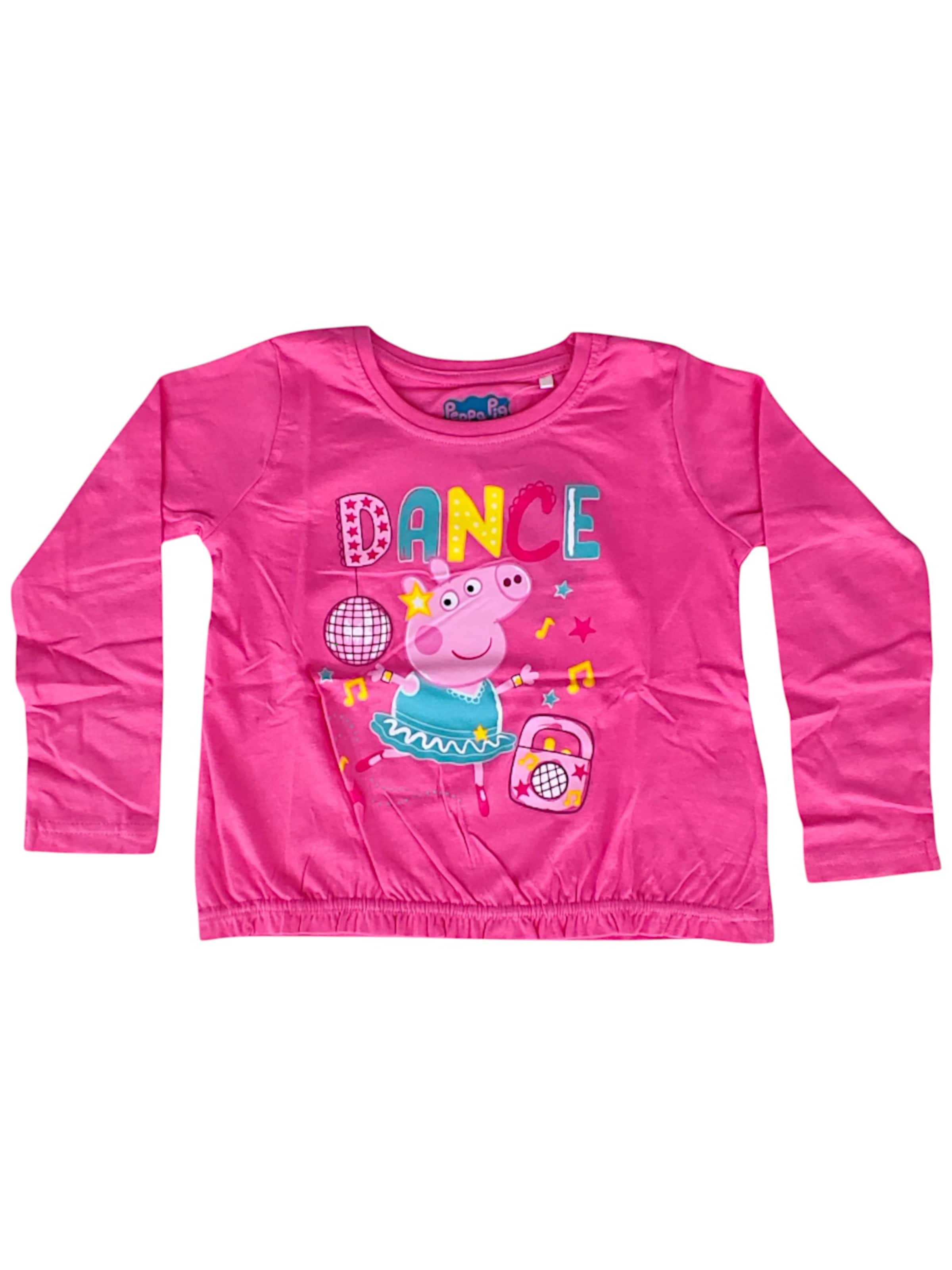 Peppa Pig Shirt 'Peppa Pig' in Pink: front
