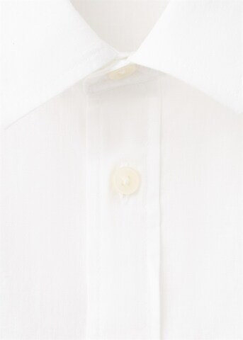 MANGO TEEN Regular fit Button Up Shirt 'Spring' in White