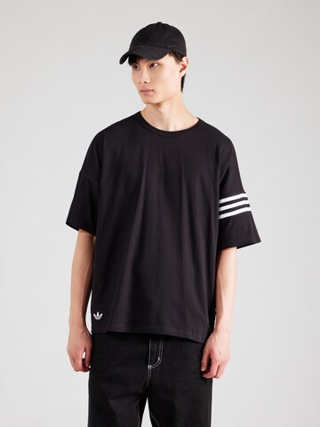 ADIDAS ORIGINALS T-Shirt 'NEUCLASSICS' in Schwarz: Vorderseite