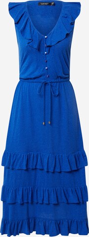 Robe 'DONTAE' Lauren Ralph Lauren en bleu : devant