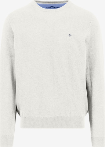 FYNCH-HATTON Sweater in White: front