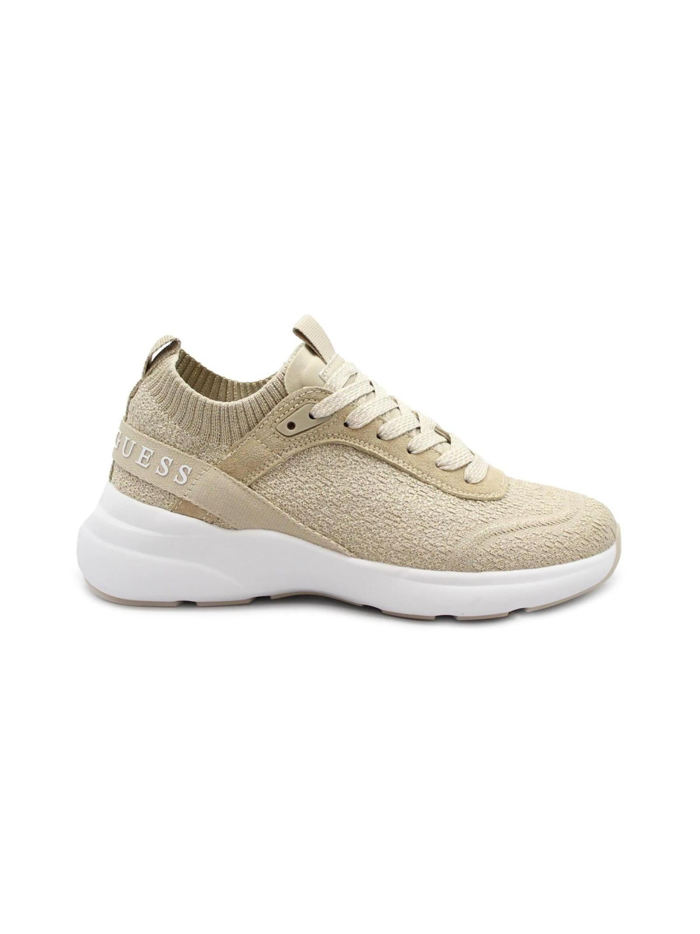 Slip on GUESS en or : devant