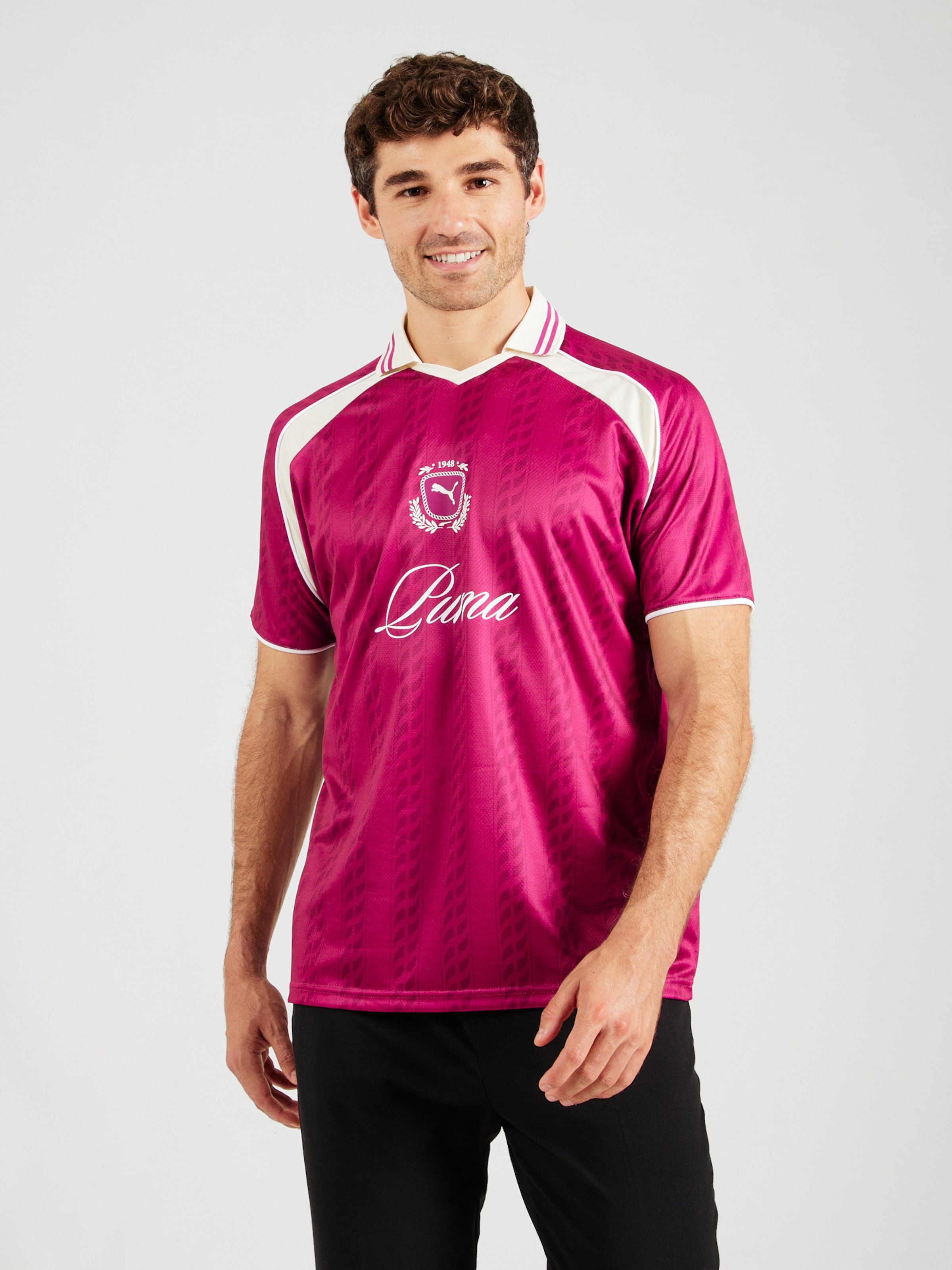 PUMA Maglia funzionale Asos III in Magenta Rosa Scuro ABOUT YOU