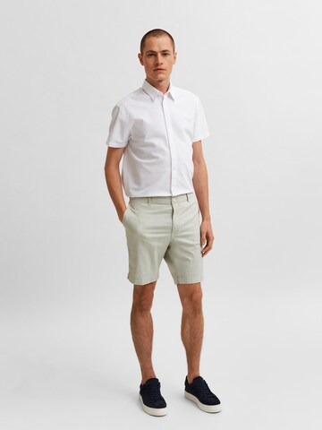 SELECTED HOMME Regular Shorts 'Isac' in Grün