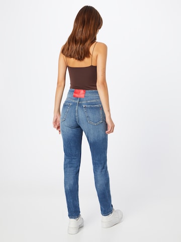 Skinny Jean 'Marty' HUGO Red en bleu