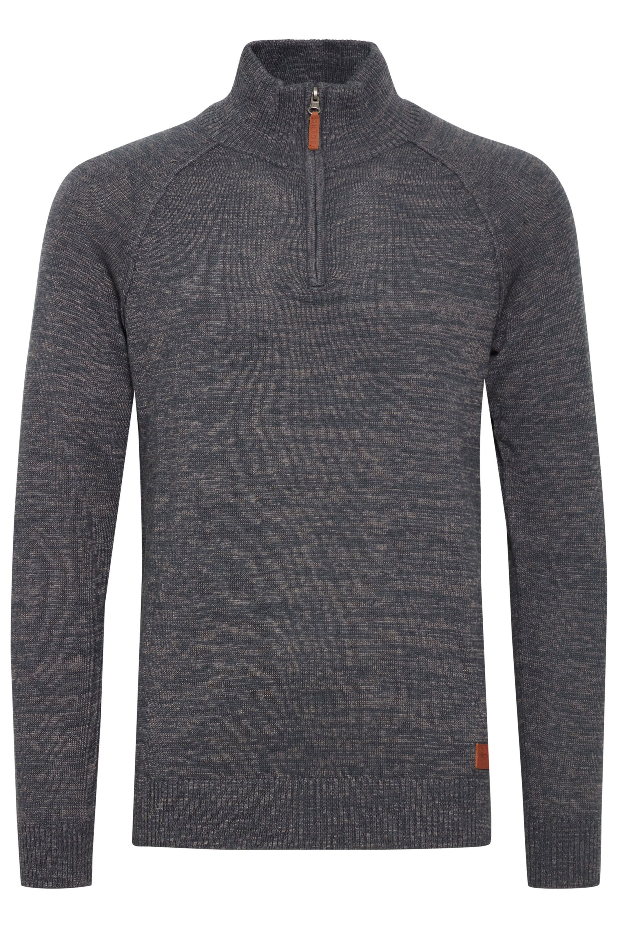 BLEND Pullover 'Danovan' in Grau: Vorderseite