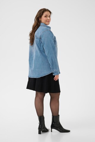 Veste mi-saison 'KCleoana' KAFFE CURVE en bleu