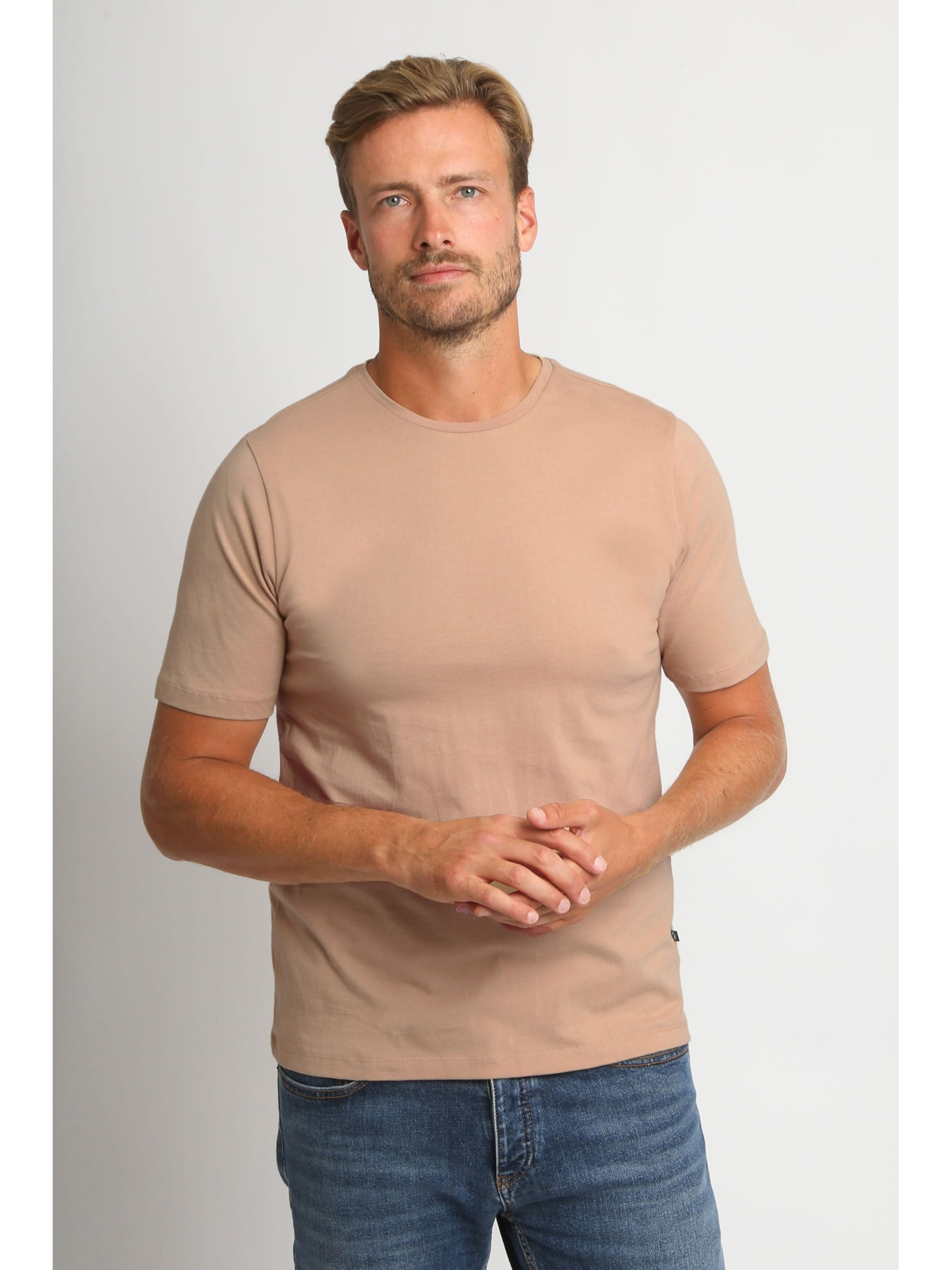 Suitable Shirt 'Jim'‌‌‌ in Beige