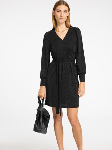 Robe SELECTED FEMME en noir : devant