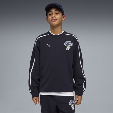 Sweat 'T7' PUMA en bleu : devant