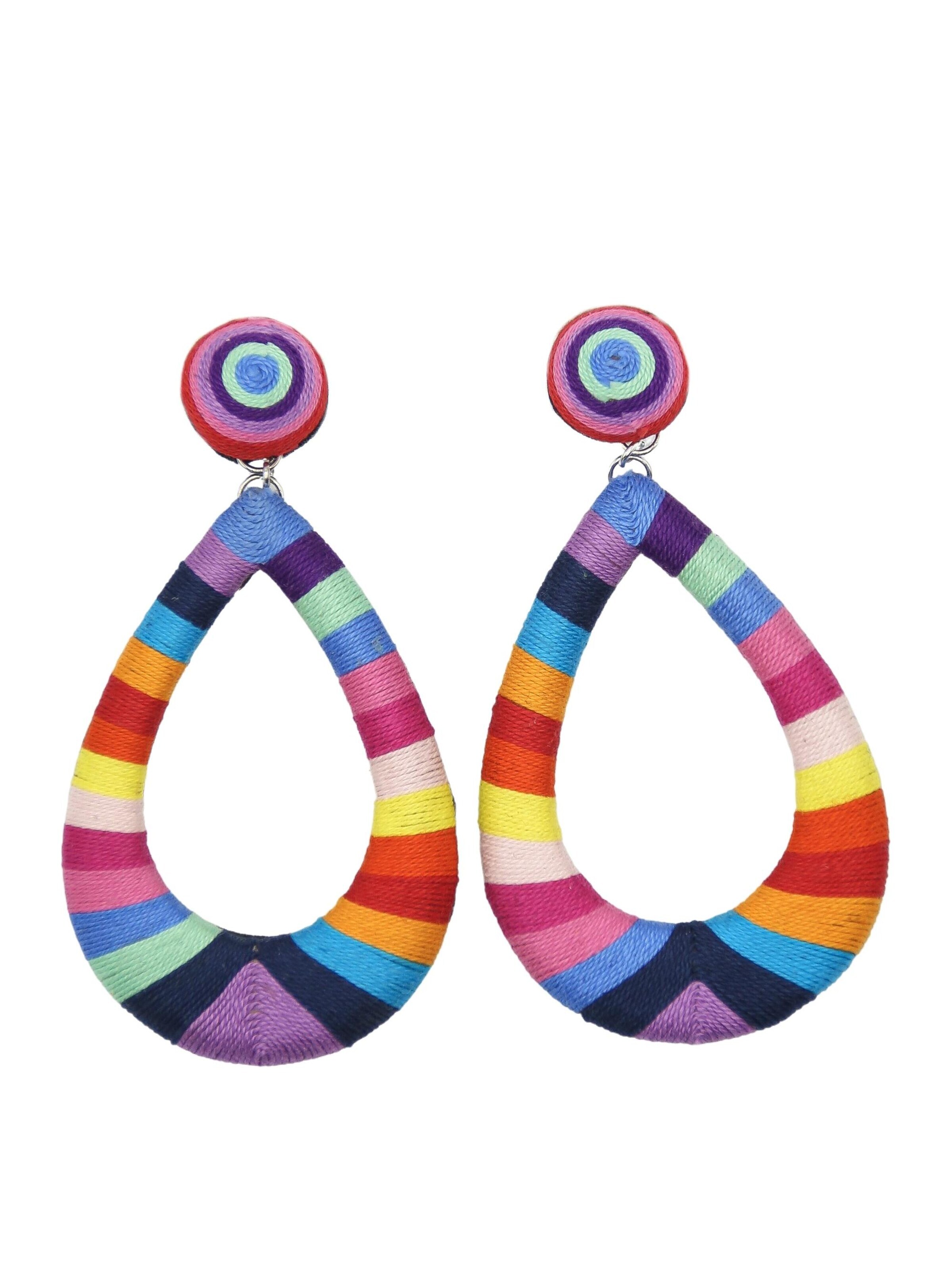 COLLEZIONE ALESSANDRO Earrings 'Drop' in Mixed colors: front