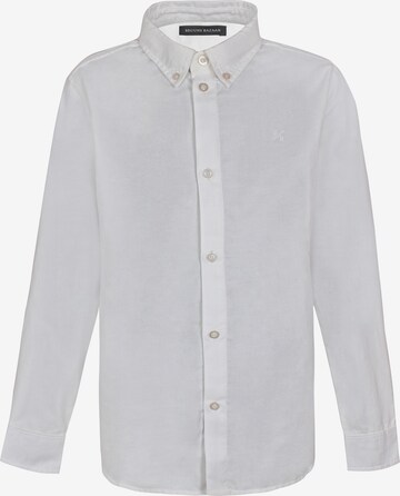 Bruuns Bazaar Kids Regular fit Button Up Shirt 'Kaj-Holger' in White: front