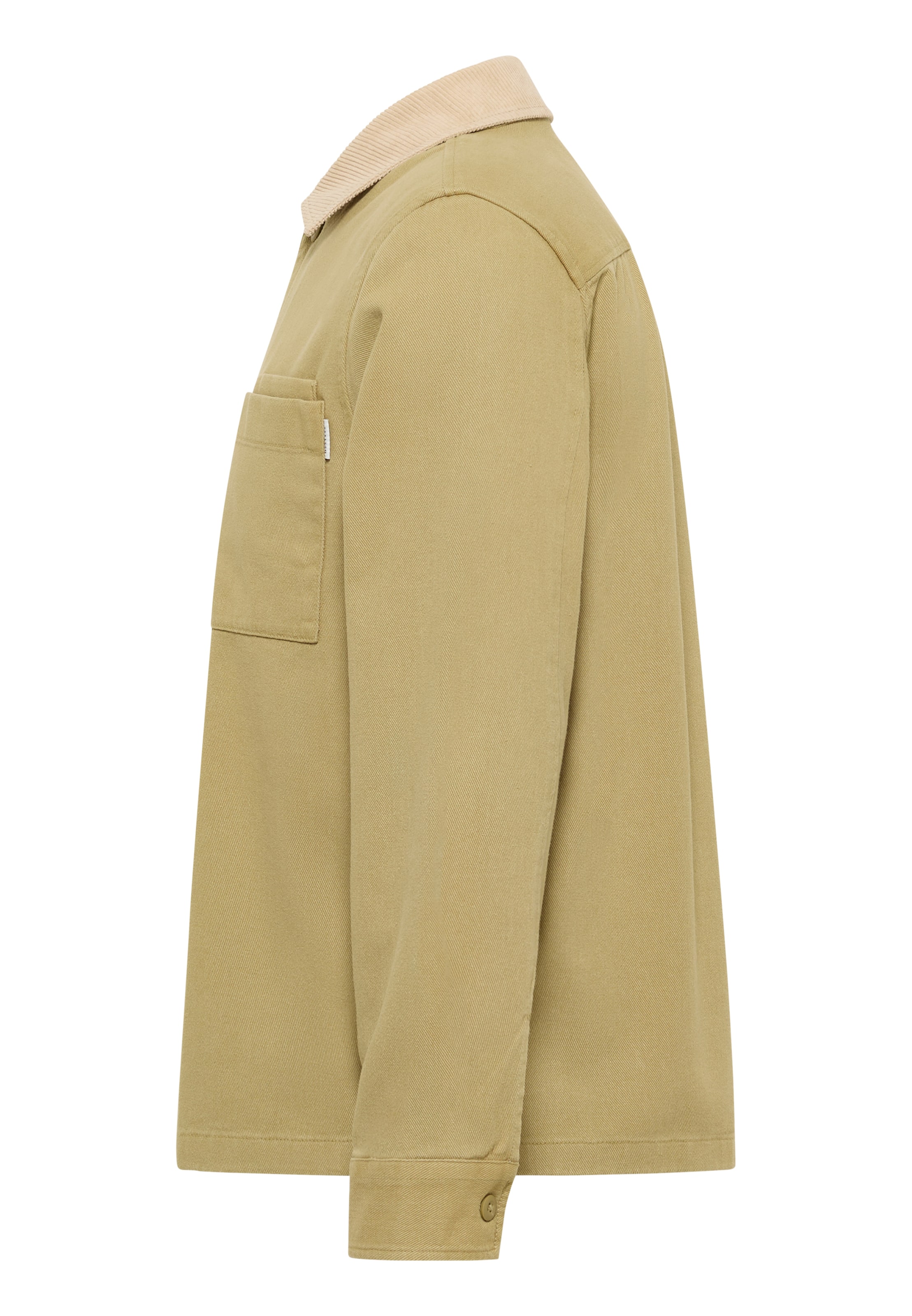 MUSTANG Comfort fit Button Up Shirt 'Dayton' in Green
