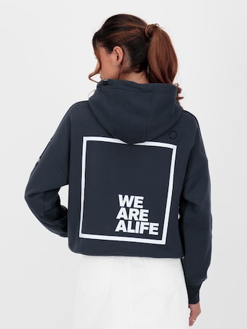 Alife and Kickin Sweatshirt 'JessyAK' in Blauw: voorkant