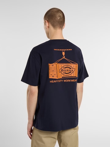 Tricou 'Apison' de la DICKIES pe albastru: față