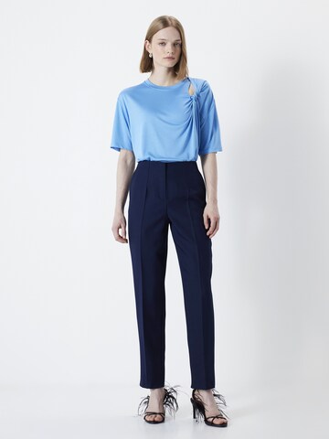 Ipekyol Regular Pleated Pants in Blue