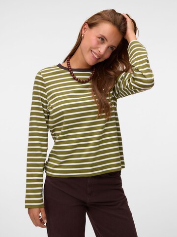 VERO MODA Shirt 'BOPHA' in Green: front