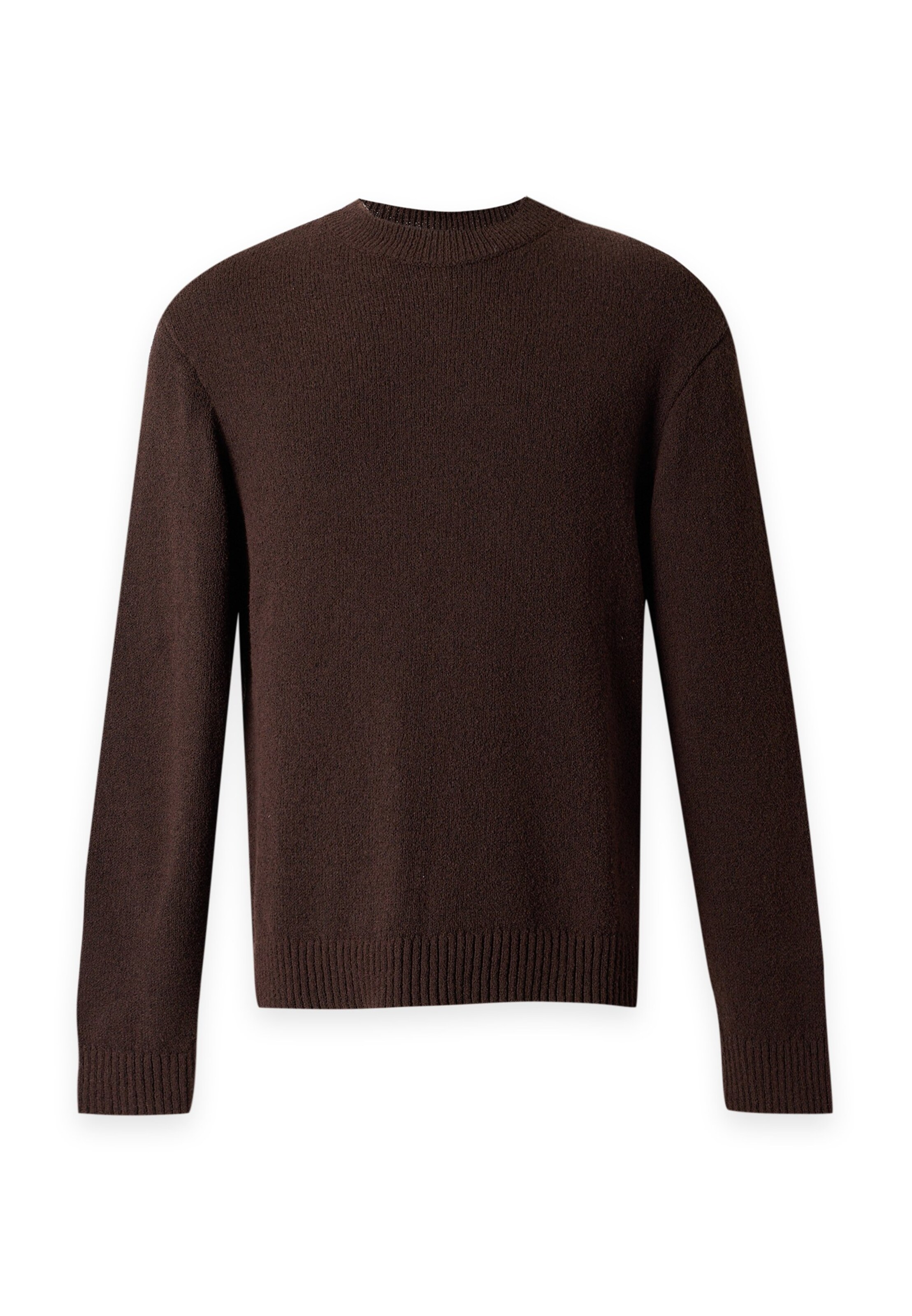 JACK & JONES Svetr 'JORNORREBRO' – hnědá: přední strana