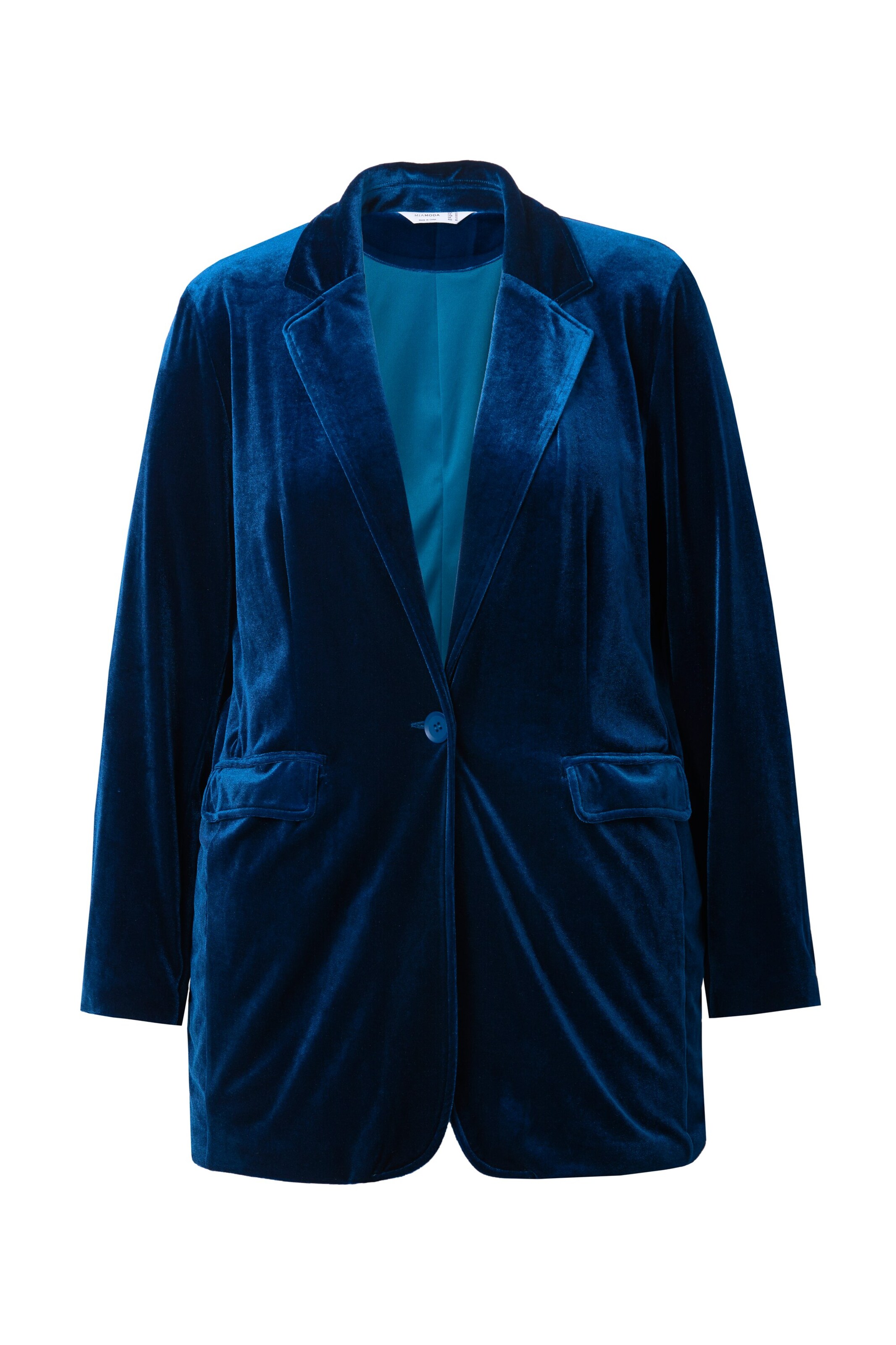 MIAMODA Blazer in Blue: front