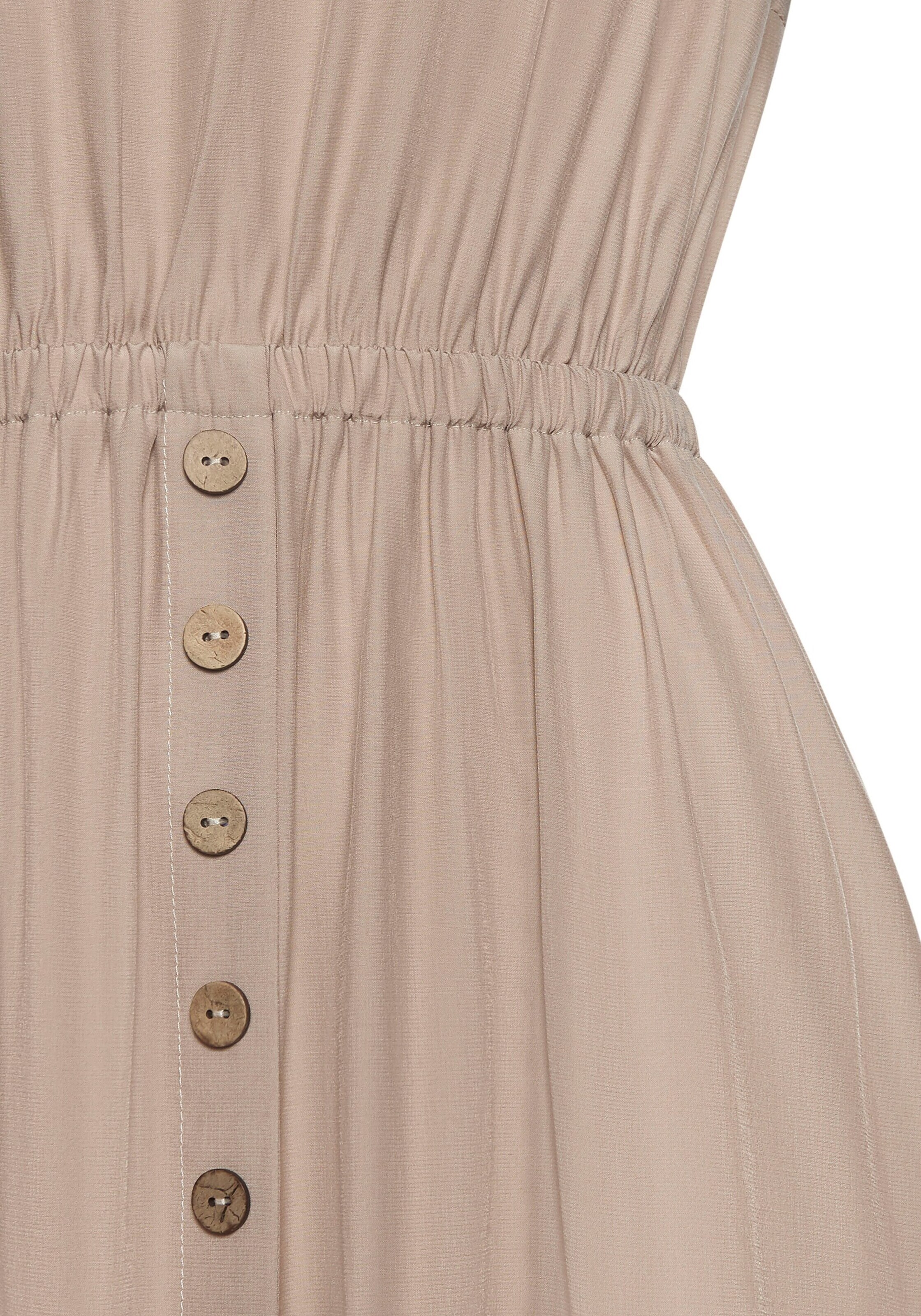 LASCANA Сарафан в Бежевый