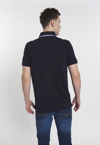 DENIM CULTURE T-shirt 'Nico' i blå