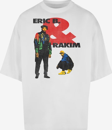 Merchcode Shirt 'Eric B & Rakim - Don't Sweat The Technique' in Wit: voorkant