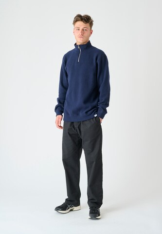 Cleptomanicx Pullover 'Noitch' in Blau