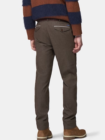 Regular Pantalon chino 'Paris 2-3609' MEYER en marron