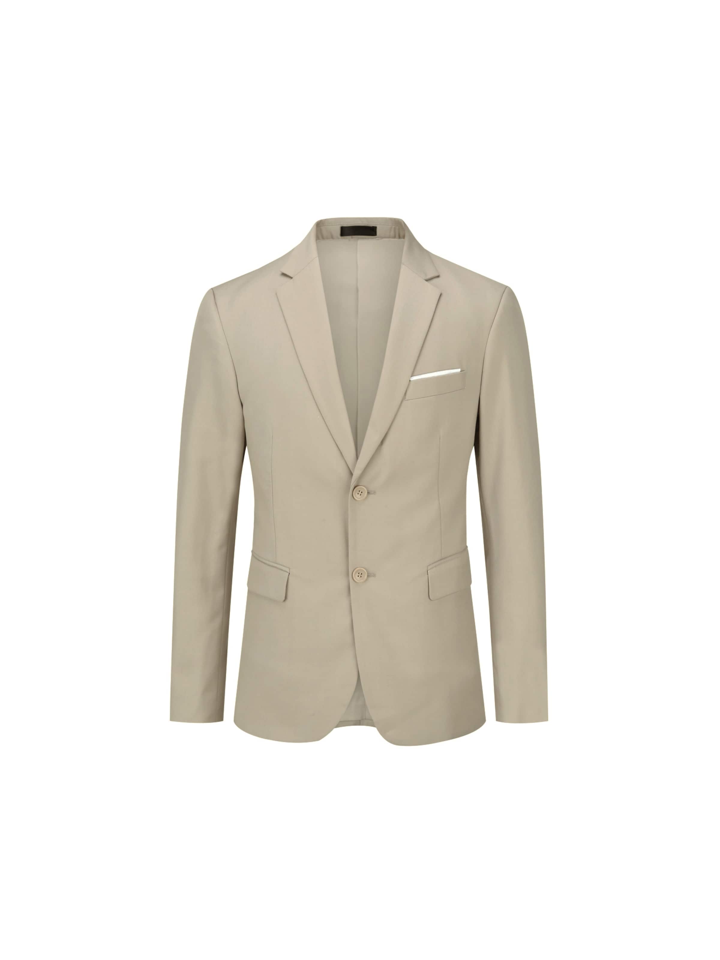 Youthup Suit Jacket in Brown: front
