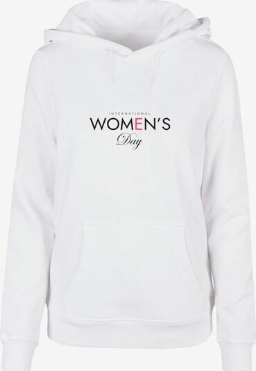 Merchcode Sweatshirt 'WD - International Women's Day 4' in pink / schwarz / weiß, Produktansicht