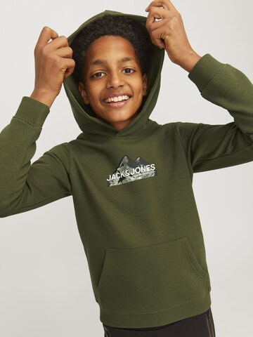 Felpa di Jack & Jones Junior in verde