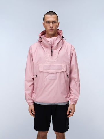 NAPAPIJRI Демисезонная куртка 'Next' в Ярко-розовый: спереди