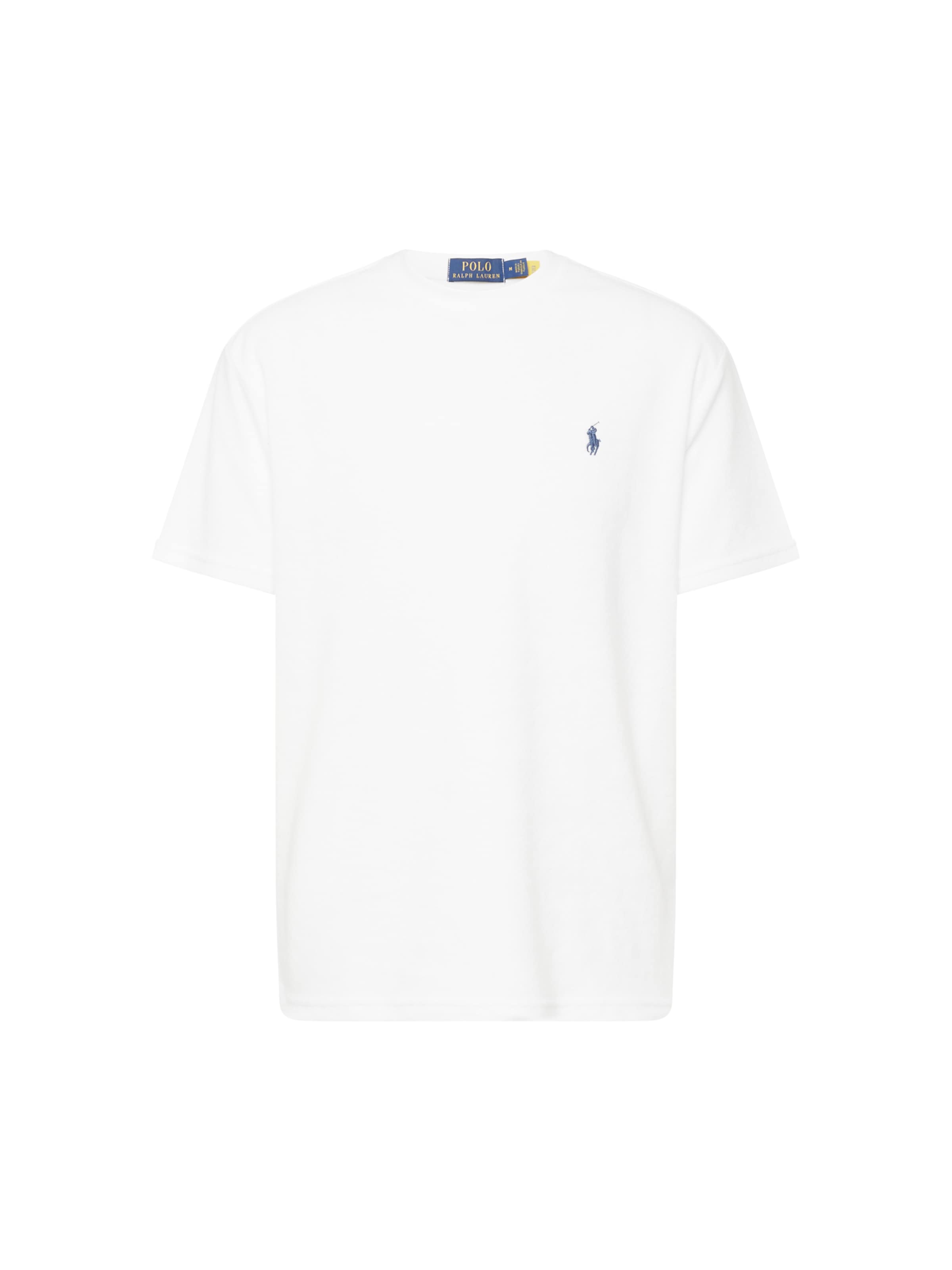 balts Polo Ralph Lauren T-Krekls: no priekšpuses