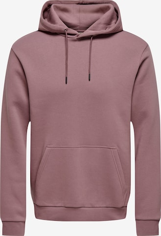 purpurinė Only & Sons Standartinis modelis Megztinis be užsegimo 'ONSCeres': priekis