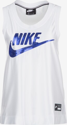 Nike Sportswear Top in White: front