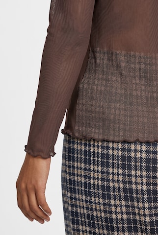 MIAMODA Shirt in Braun