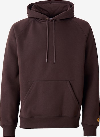ruda Carhartt WIP Megztinis be užsegimo 'Chase': priekis