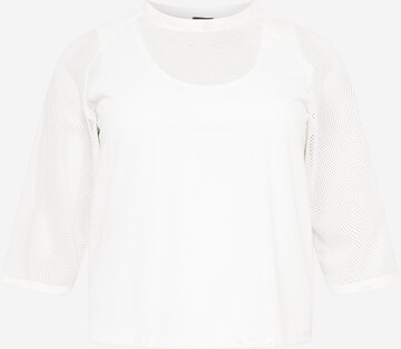 T-shirt 'ORTISEI' Persona by Marina Rinaldi en blanc : devant