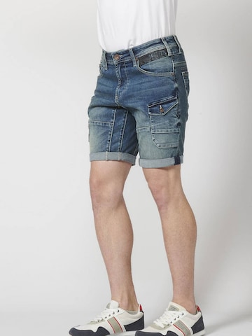 KOROSHI Regular Shorts in Blau