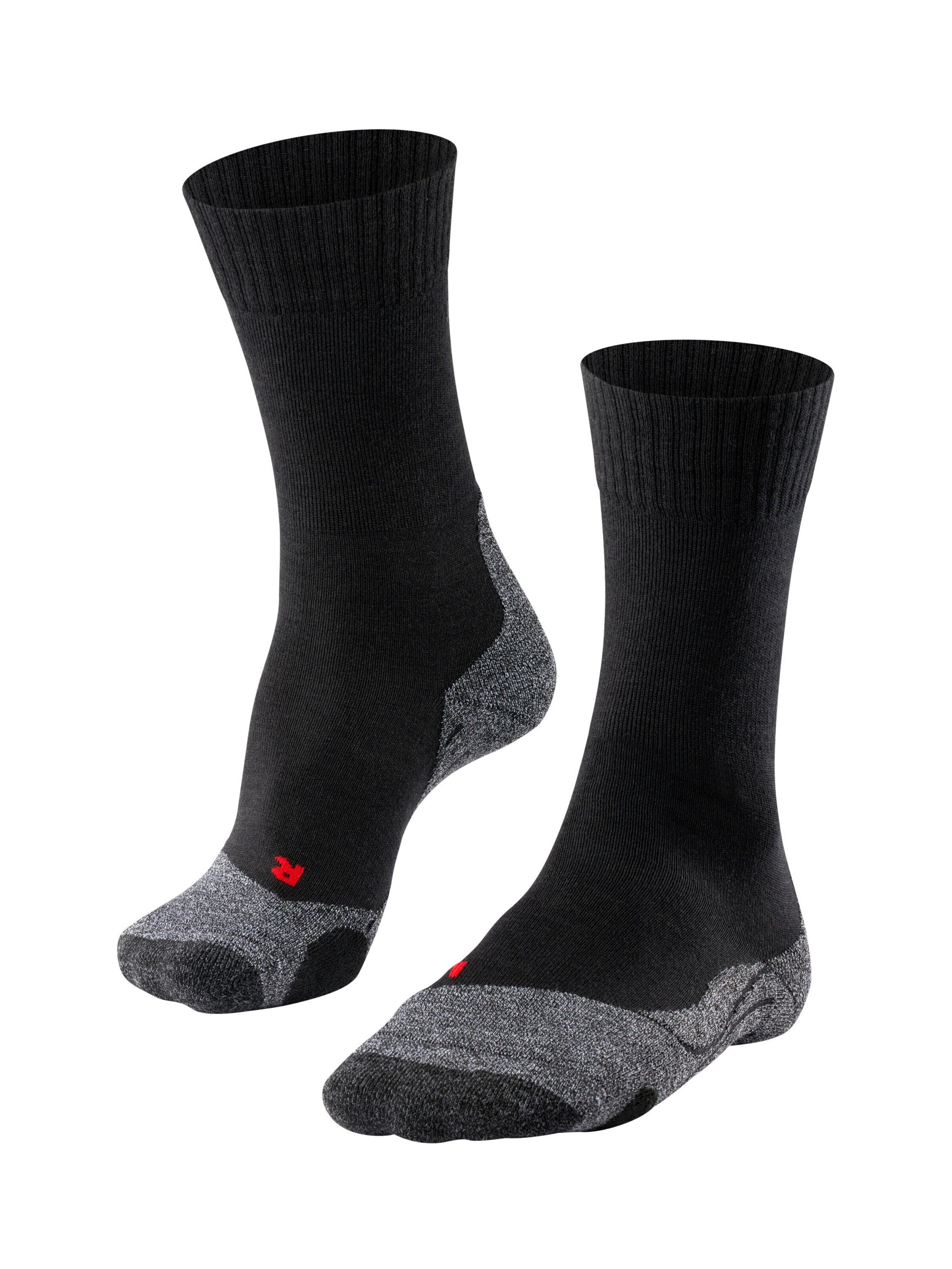 FALKE Athletic Socks 'TK2 Explore' in Black: front