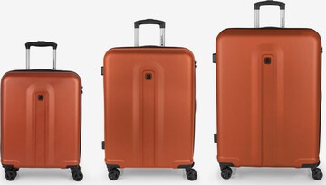 Gabol Suitcase Set 'Juego' in Orange: front
