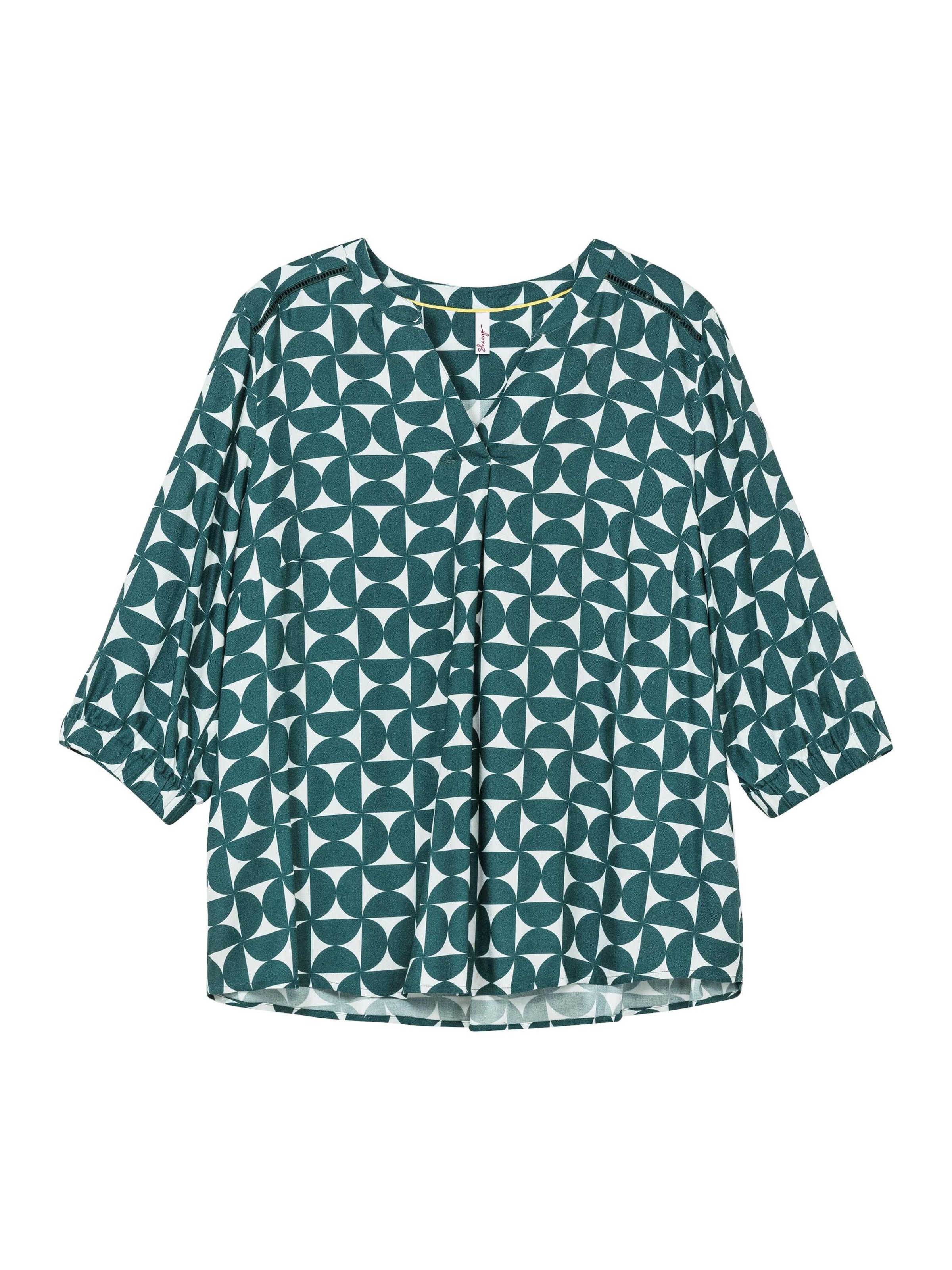 SHEEGOTunika - zelena boja: prednji dio